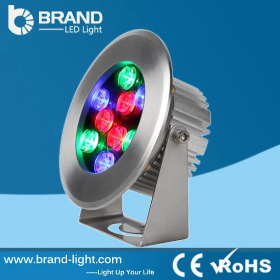 12V 5W 10W Underwater LED Spot Light RGB White Waterproof Flood Wash Lamp