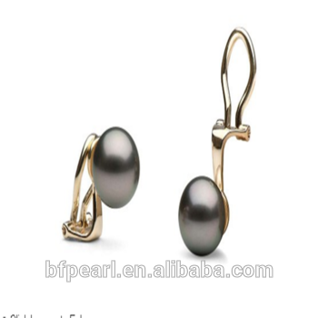 Wholesale Jewelry Tahitian Pearl Clip on Earrings