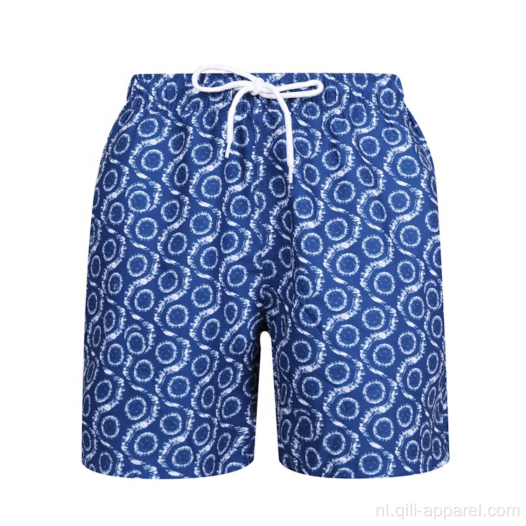 Casual aangepaste zwembroek voor heren-logo-shorts