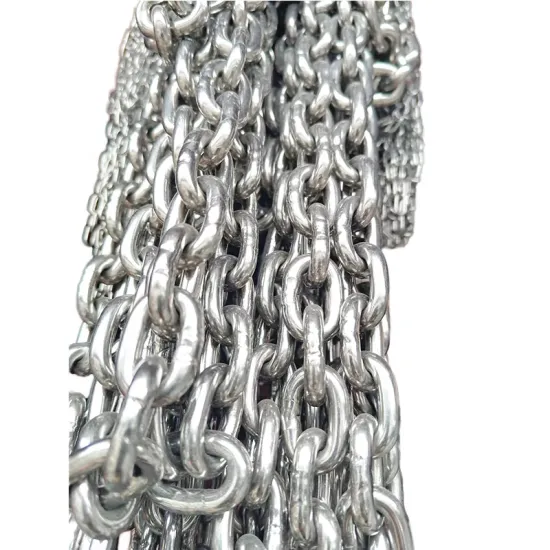Factory Supply: High-Quality Polished Stainless Steel Marine Grade Lifting Chains and Short Link Chain Hardware Items