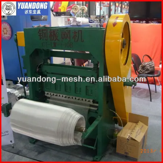 metal sheet Expandable diamond mesh machine