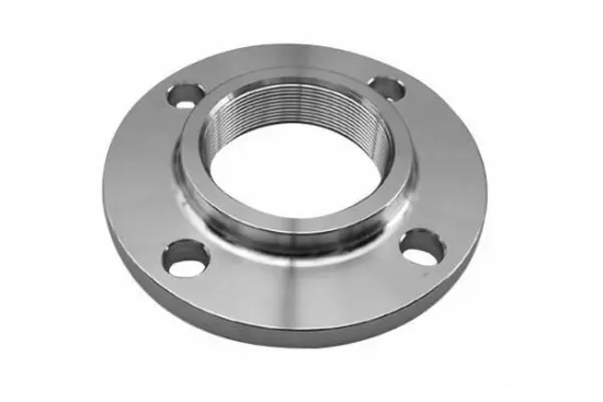 Custom high precision Aluminium Threaded Flange