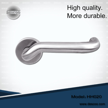 Manija puerta Hardware/hueco mango inoxidable acero palanca Manija de puerta (HH020)