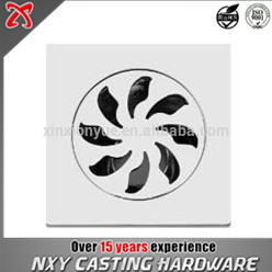 Good quality & factory price SS304concealed floor drain/cast iron floor drain cover