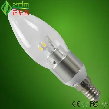 5w candelabra base led light bulbs for romantic villa&fonda&house deco