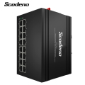 Switches de Ethernet Industrial de Poe 16port de Scodeno OEM