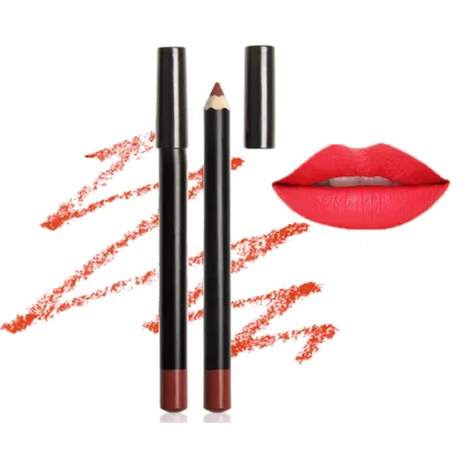 Lip Liner Private Label: Creamy Vegan Lip Liner Pencil - 16 Colors