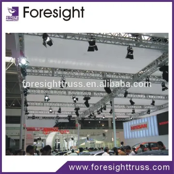 FT event roof stage lighting trussing for mobile dance stage