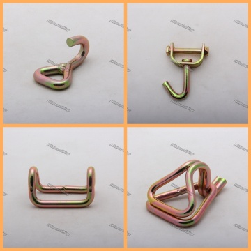 2 Inch Welded Double J Hook with Znic Plated Treament