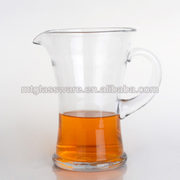 Handmade glass juice jug glass jug beer jug