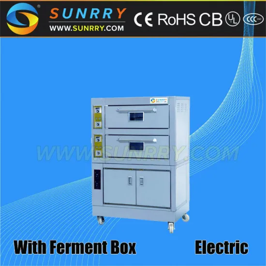 Hot sale good price stainless steel 3 deck industrial electric bakery deck oven with fan steam proofer
