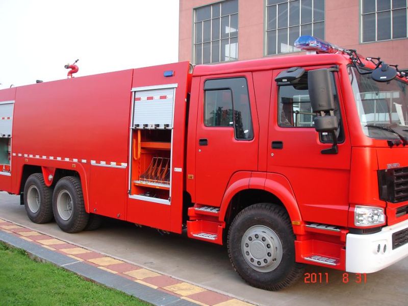 Sinotruk HOWO 6*4 Water & Foam Tank Fire Fighting Truck/ Fire Engine Truck