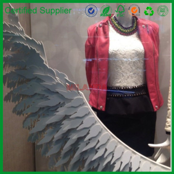 decoration artificial white feather (M-10412)