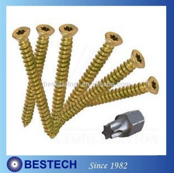 Torx Ribbed Csk Concrete Masonry Screw Taiwan Quality China Price