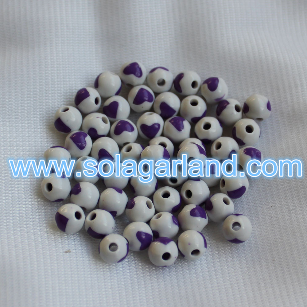 8MM Chunky Ball Beads