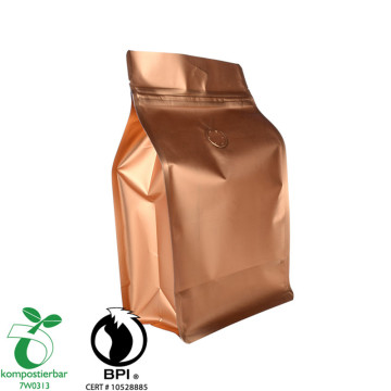 Good Quality Aluminium Foil Block Bottom Pouch For Coffee Beans Packing