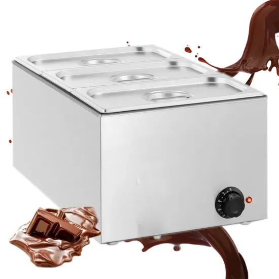 Mini Chocolate Melt Machine - 1kg Home Use Melting Pot for Snacks and Bakery
