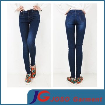 Factory Wholesale Women Sexy Trousers Denim Pants (JC1232)