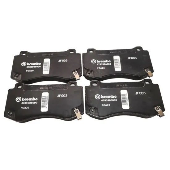 High Performance Auto Brake Systems - Car Front Brake Pads for Dodge Charger & Challenger