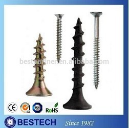 RoHS Certificate Double Flat Head M8x20 Mild/Stainless Steel Chipboard Iron Screw