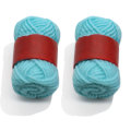 Chinesische Großhandel bunte Wolle Ball Harz Handwerk für Anhänger Schmuck Ornament Mode Schlüsselbund Herstellung DIY Dekor