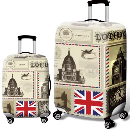 Custom Spandex Luggage Cover: Sublimation Luggage Blanks for Suitcase Protection