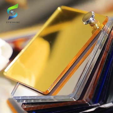 Unbreakable Flexible Silver Gold Mirror Perspex Board for Billboard - Eyeshine 2x3m 5mm