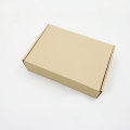 Cardboard clamshell packaging box