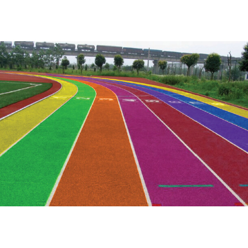 Anti-jaunissement bas prix colle de polyuréthane liant tribunaux adhésifs revêtement de sol de sport piste de course athlétique