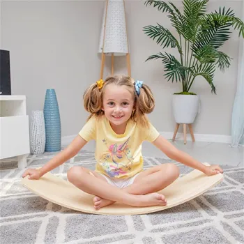 42 Inch Wooden Balance Board for Fitness Yoga