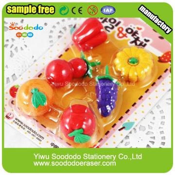 Hot-vendita gomme Pvc Borsa Eraser Venditore