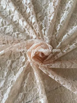 jacquard rayon nylon spandex lace fabric for wedding dress