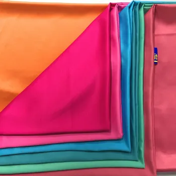 100% Polyester Valentino Dull Satin Fabric for Malaysia