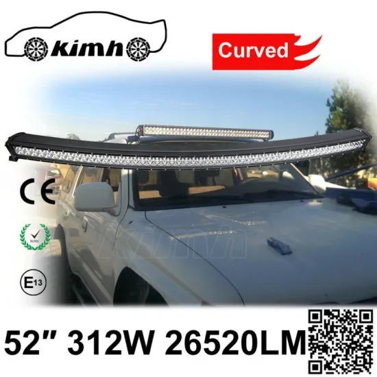 312W Good Service Competitive Price 52 Inch double row led bar lighting