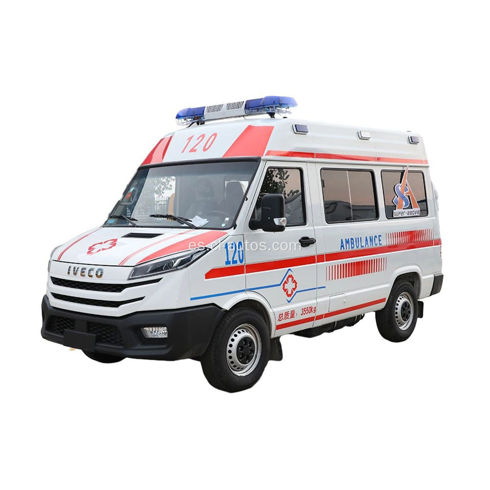 Ambulancia de monitoreo de ambulancia Iveco Ambulancia personalizada