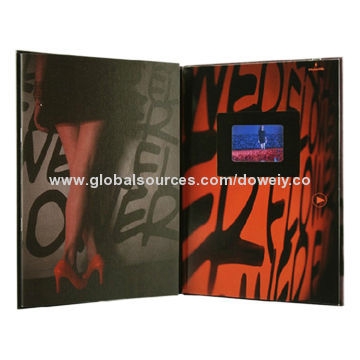 LCD Video Booklet for Advertisement