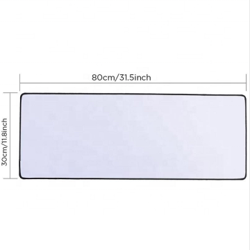 Design Your Own Logo: Custom Sublimation Microfiber Large Gaming RGB Mouse Pad