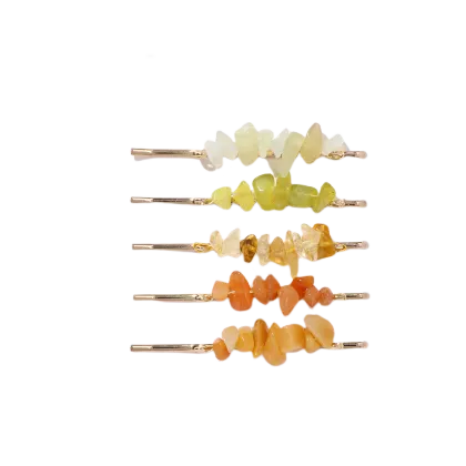 Multi-Color Gravel Hairpin Set
