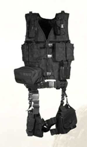Svart MÖLLE Tactical Vest