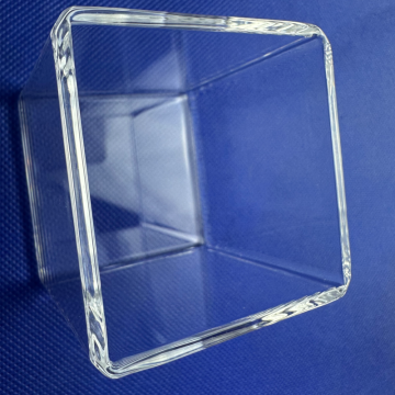 Custom Corrosion Resistance Test Petri Dishes - Quartz Glass Square Cylinders in Various Sizes
