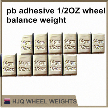 1/2OZ pb stick on wheel balance weight