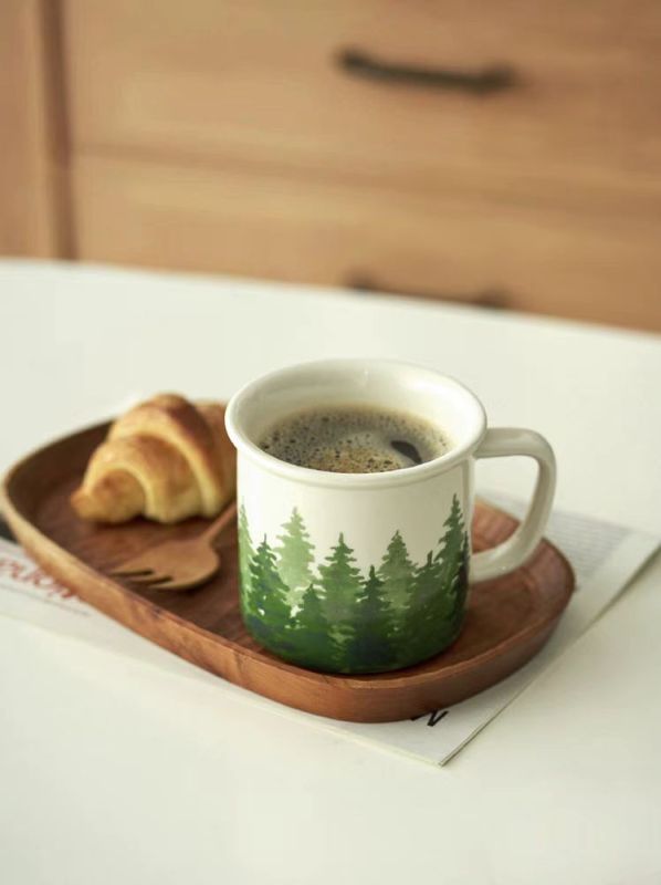 Forest - themed Ceramic Mug