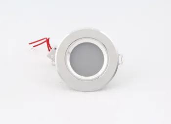 Recessed 3w Dimming Cob Led Downlight 280lm - 350lm , 240 Volt / 220 Volt For School , Rohs &amp; Ce