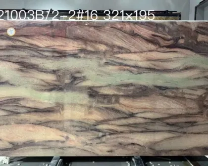 Modern Design Natural Polished Onyx Marble Wild Sea Granite Quartzite Countertop Slab