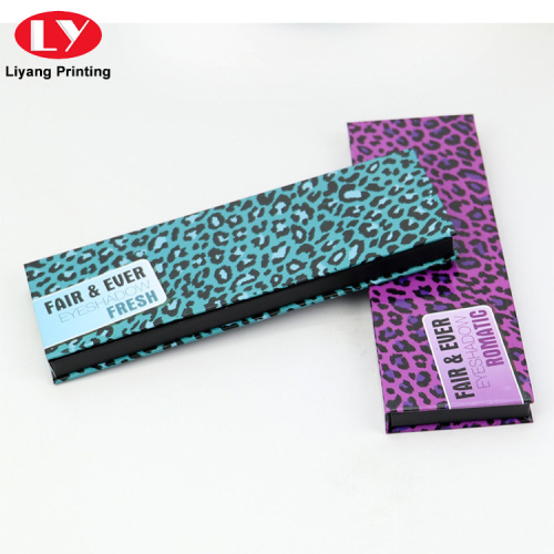 Personalized Cardboard Magnetic Eyeshadow Palette Packaging