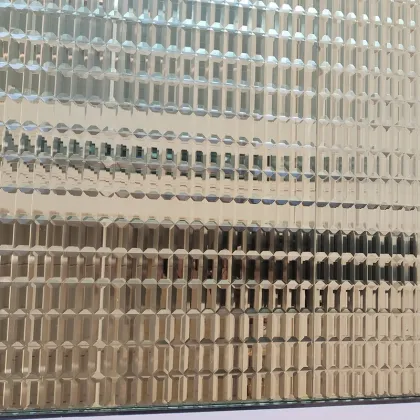 Architectural Decorative Carved Building Glass