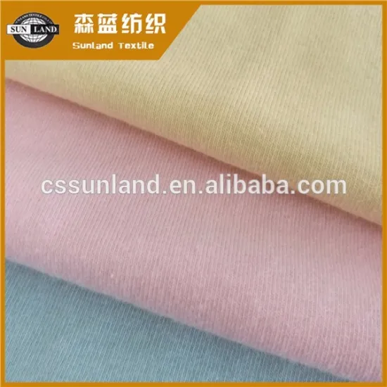 100% cotton knitted single jersey fabric