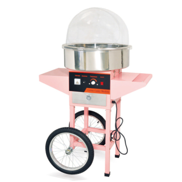 Automatic Pink Gas Cotton Candy Floss Maker for Commercial Use in Turkey