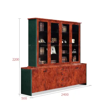 Customizable Luxury Wooden Classical Home Study Room Bookcase