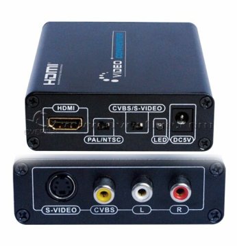 1080p Hdmi Ypbpr Converter Supports Ntsc / 480i Or Pal / 576i Analog Composite Video